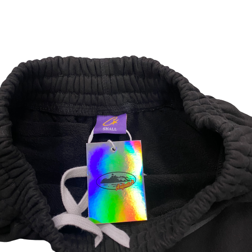 Blackout Alcatraz Logo shorts