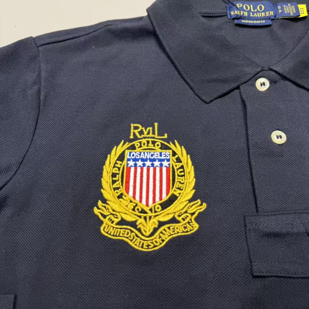 NAVY POLO LA TEE