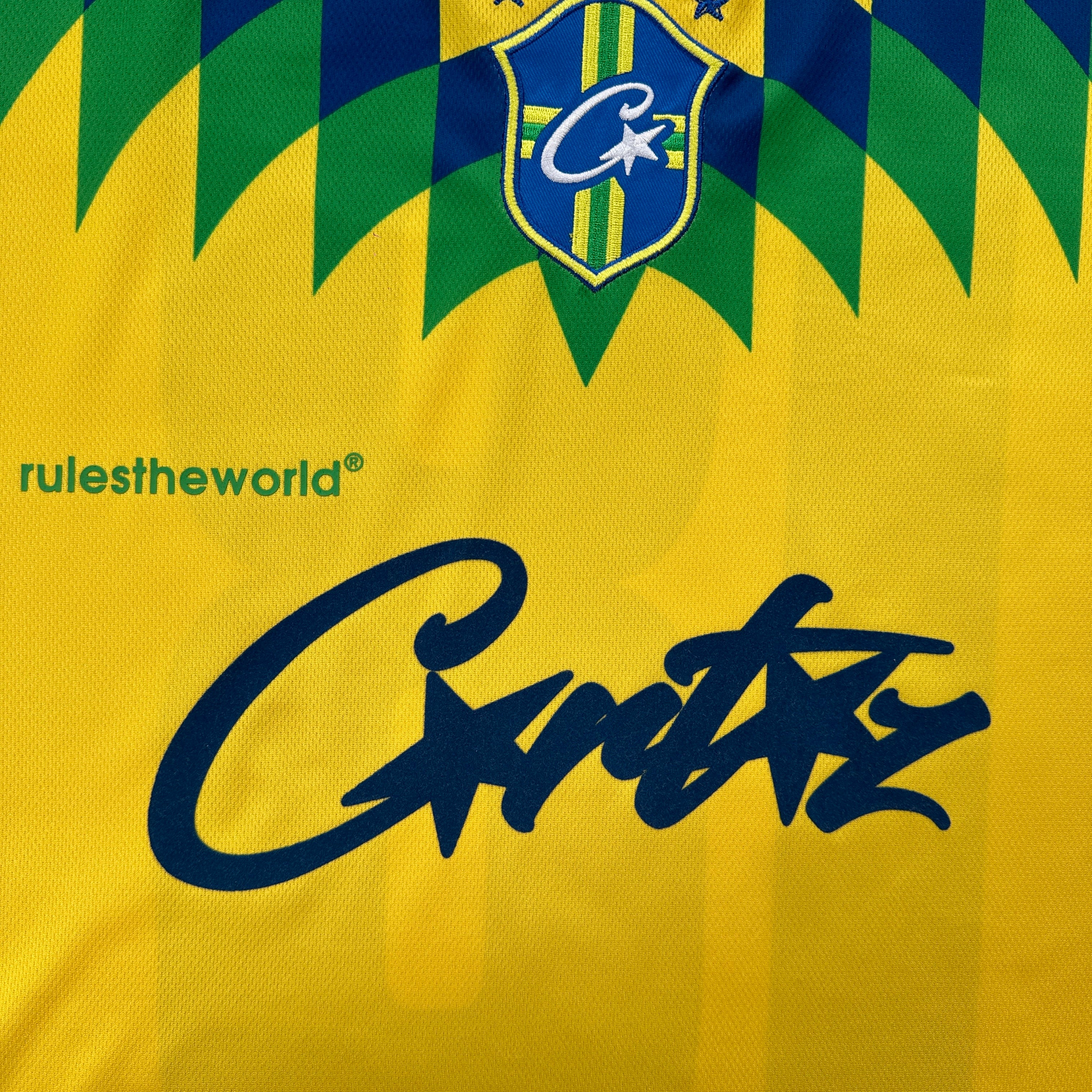 RTW Football BRAZIL CRTZ JERSEY- YELLOW