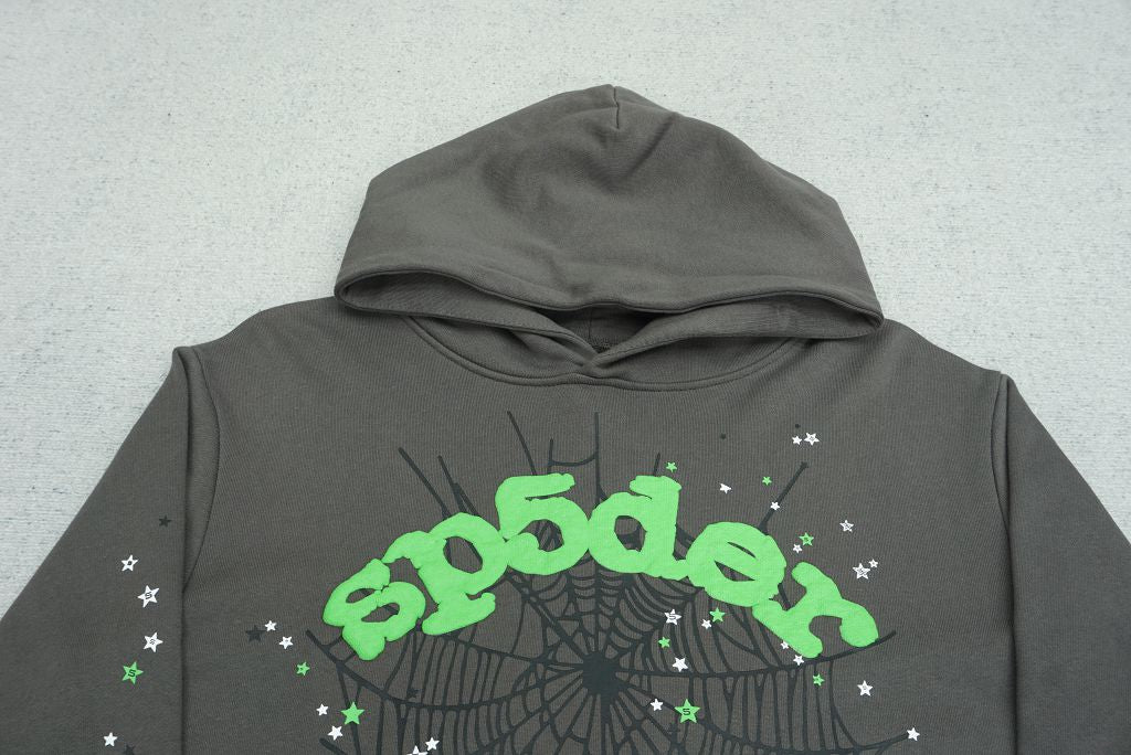 FULL SP5DER GREEN BLUE TRACKSUIT