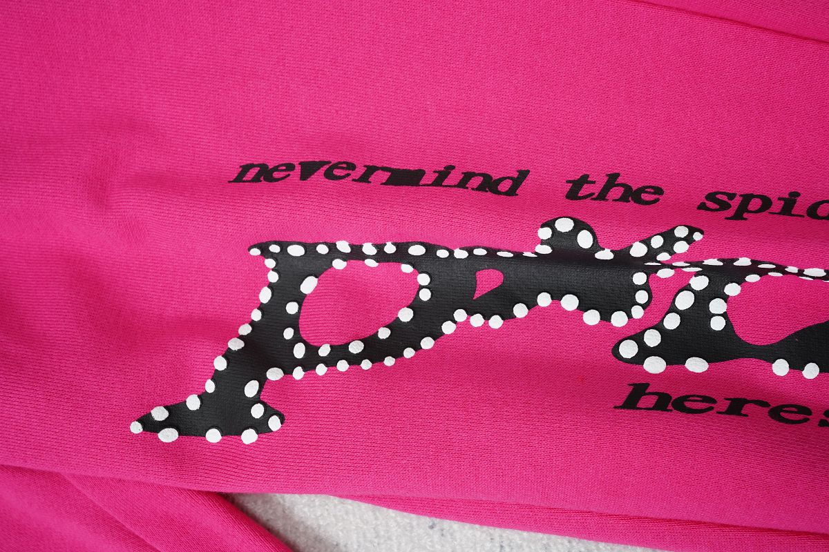 FULL SP5DER PINK TRACKSUIT