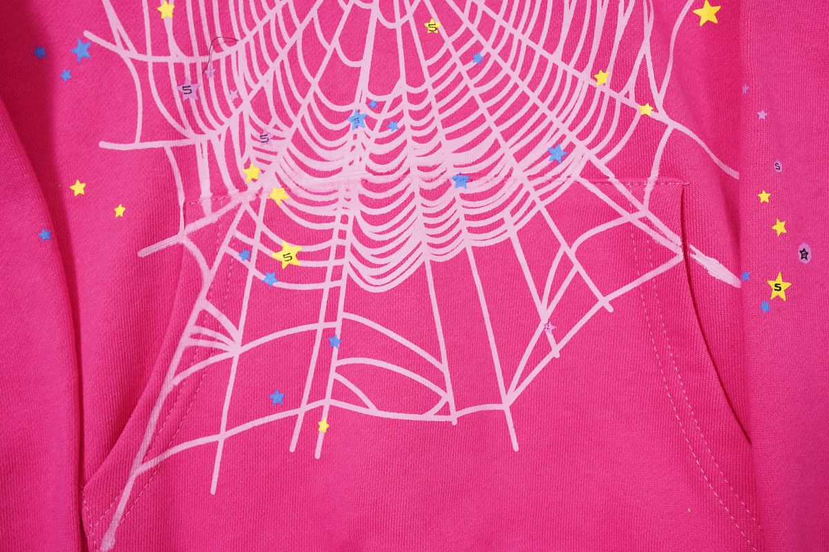 FULL SP5DER PINK TRACKSUIT