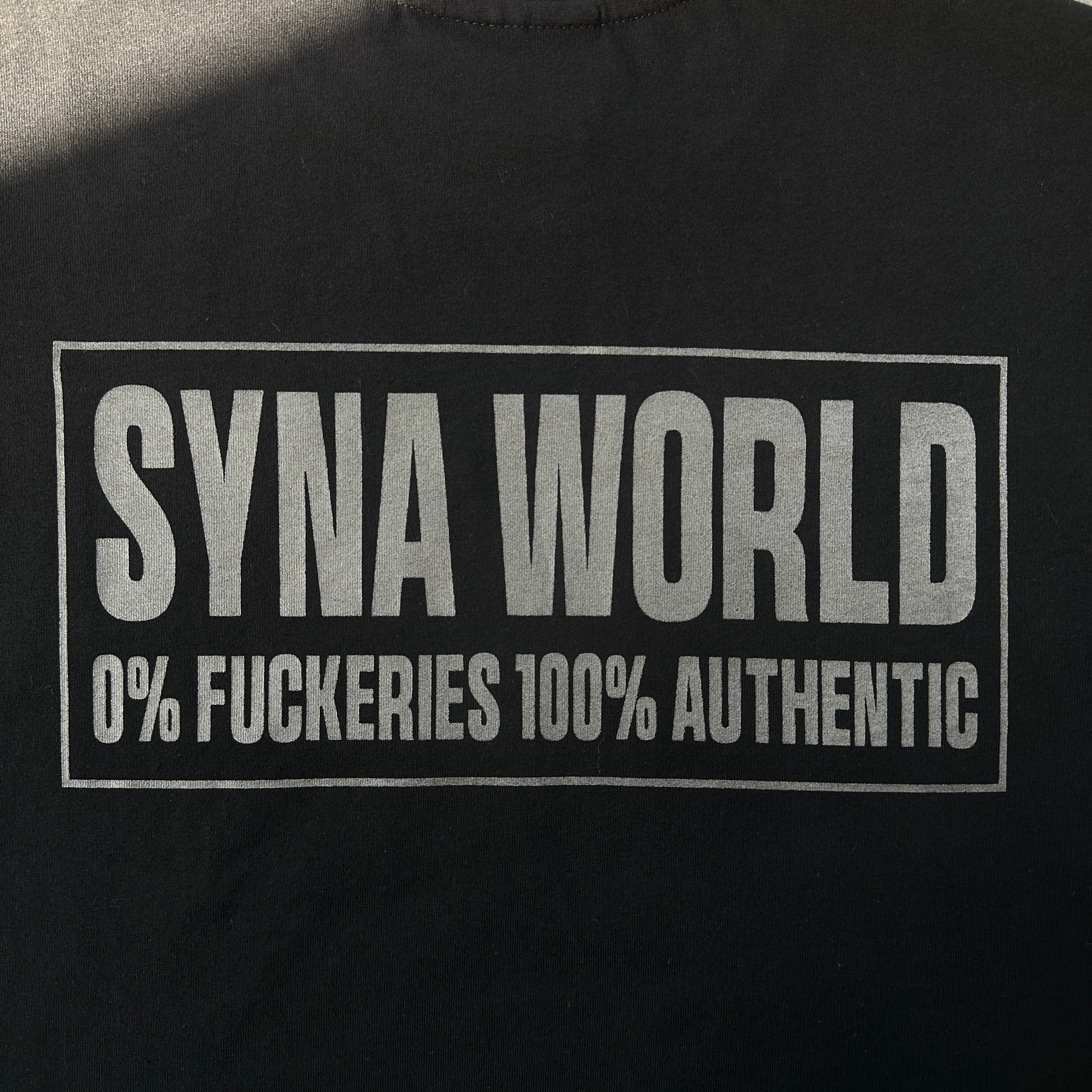 0% FUC*ERS BLACK SYNA TEE