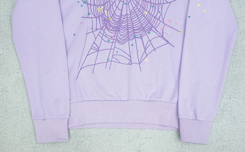 FULL SP5DER PURPLE TRACKSUIT