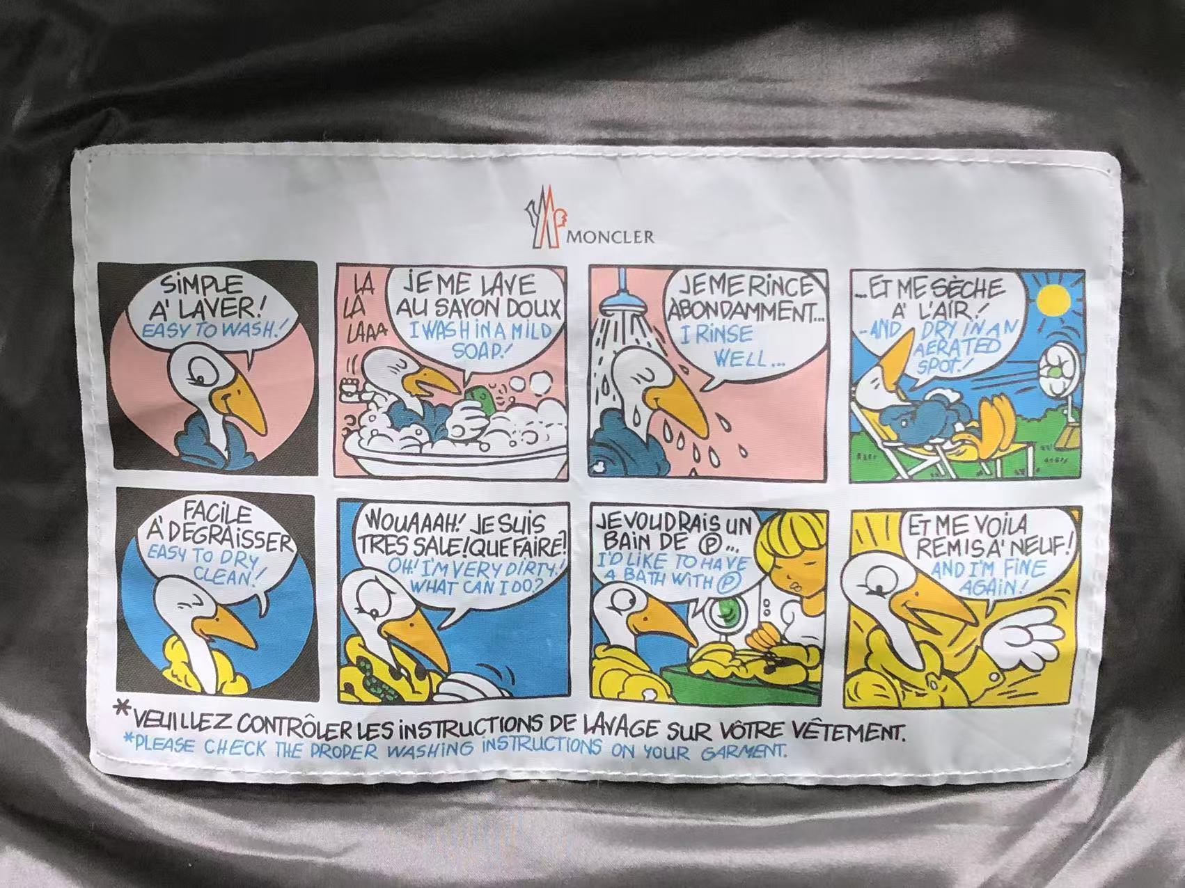 MNCLR black jacket puffer