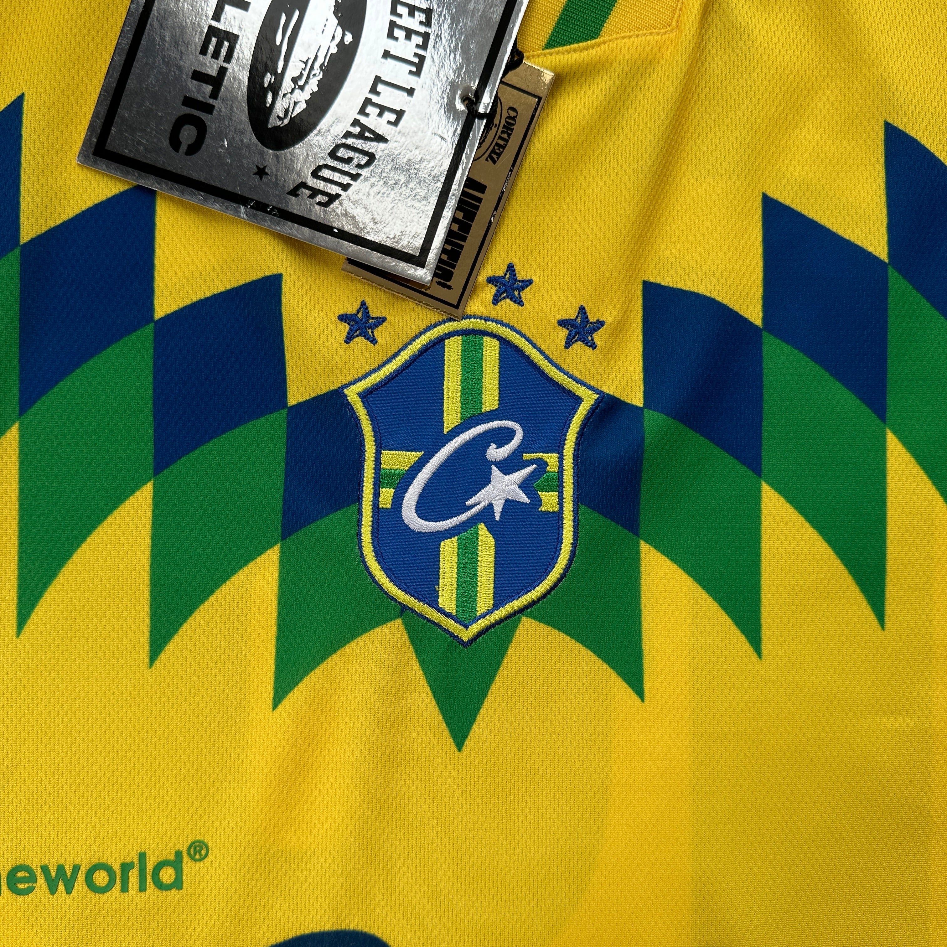 RTW Football BRAZIL CRTZ JERSEY- YELLOW
