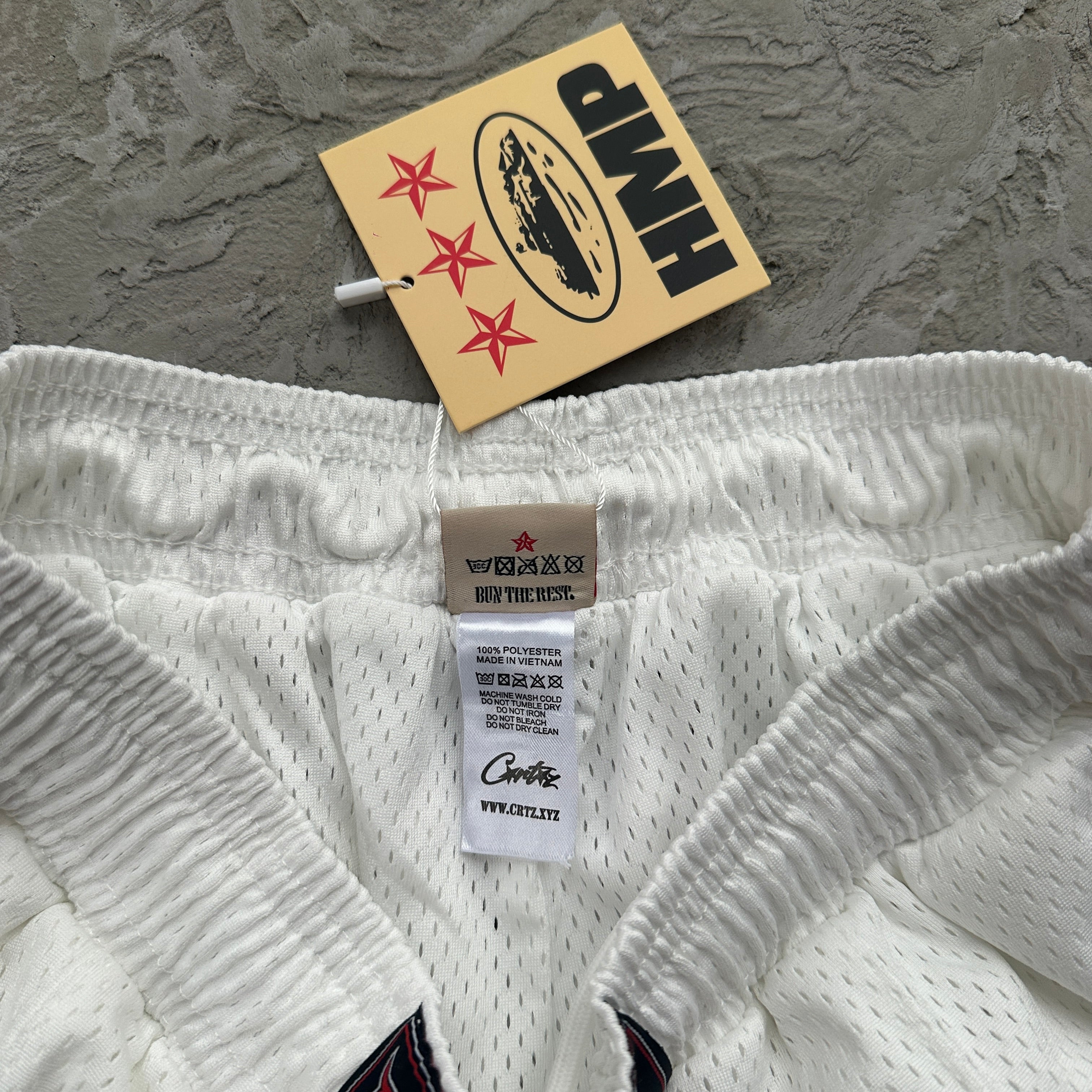 HMP SHORT 18 CRTZ- WHITE