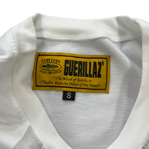 White Alcatraz Full print T shirt