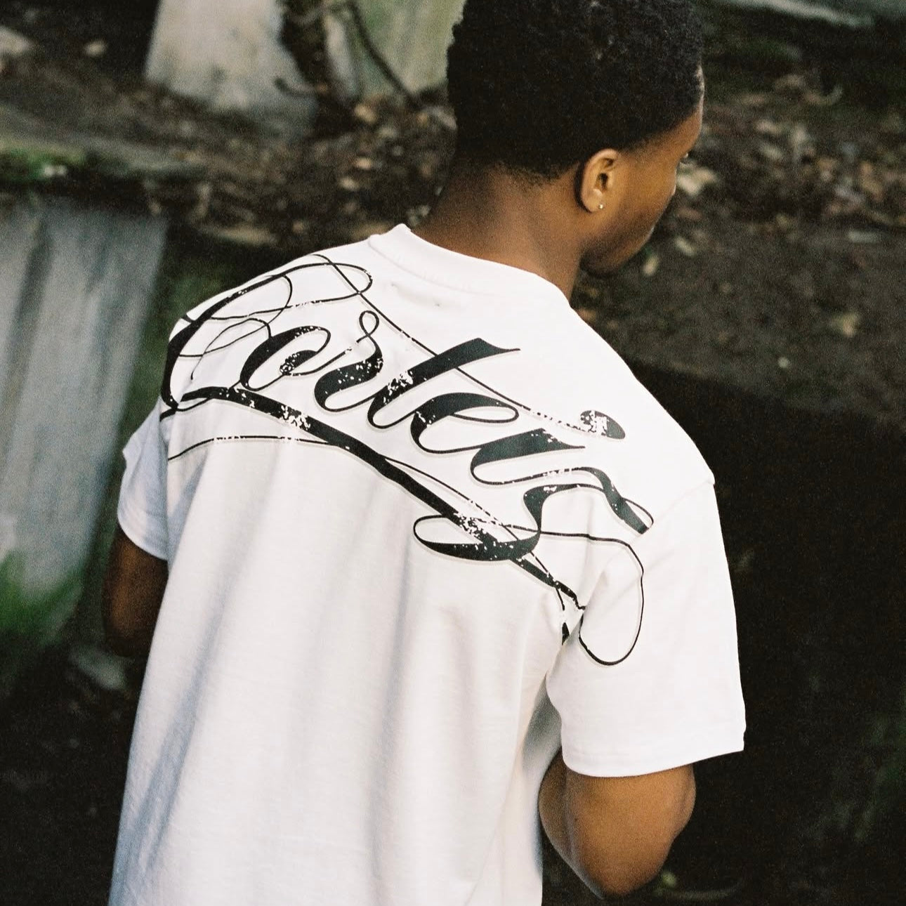 WHITE NEW LOGO CRTZ TEE