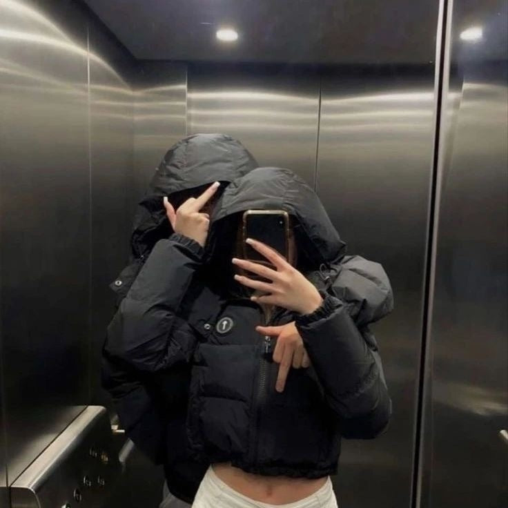 Black T Cropped Womens Detachable Puffer