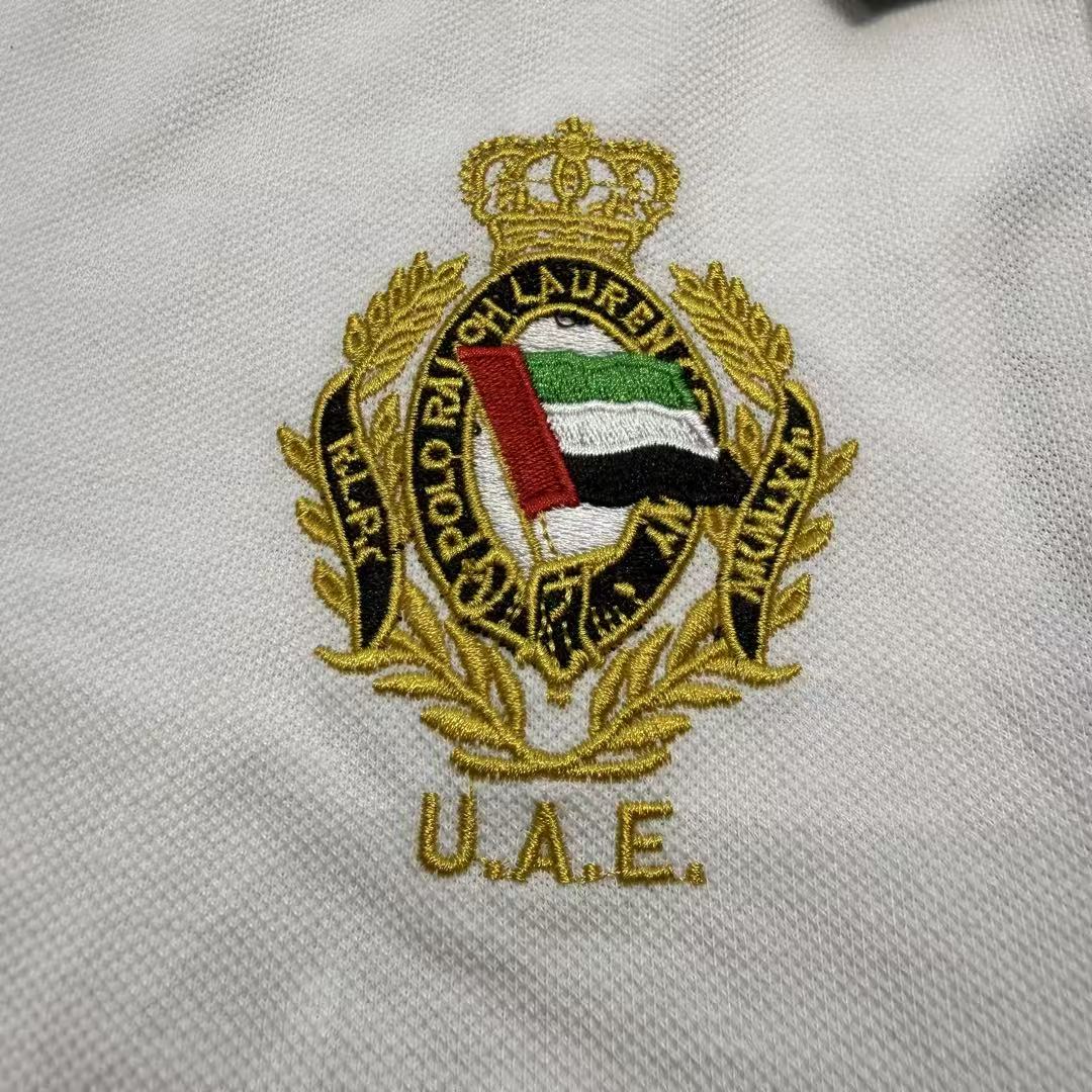 WHITE POLO DXB TEE