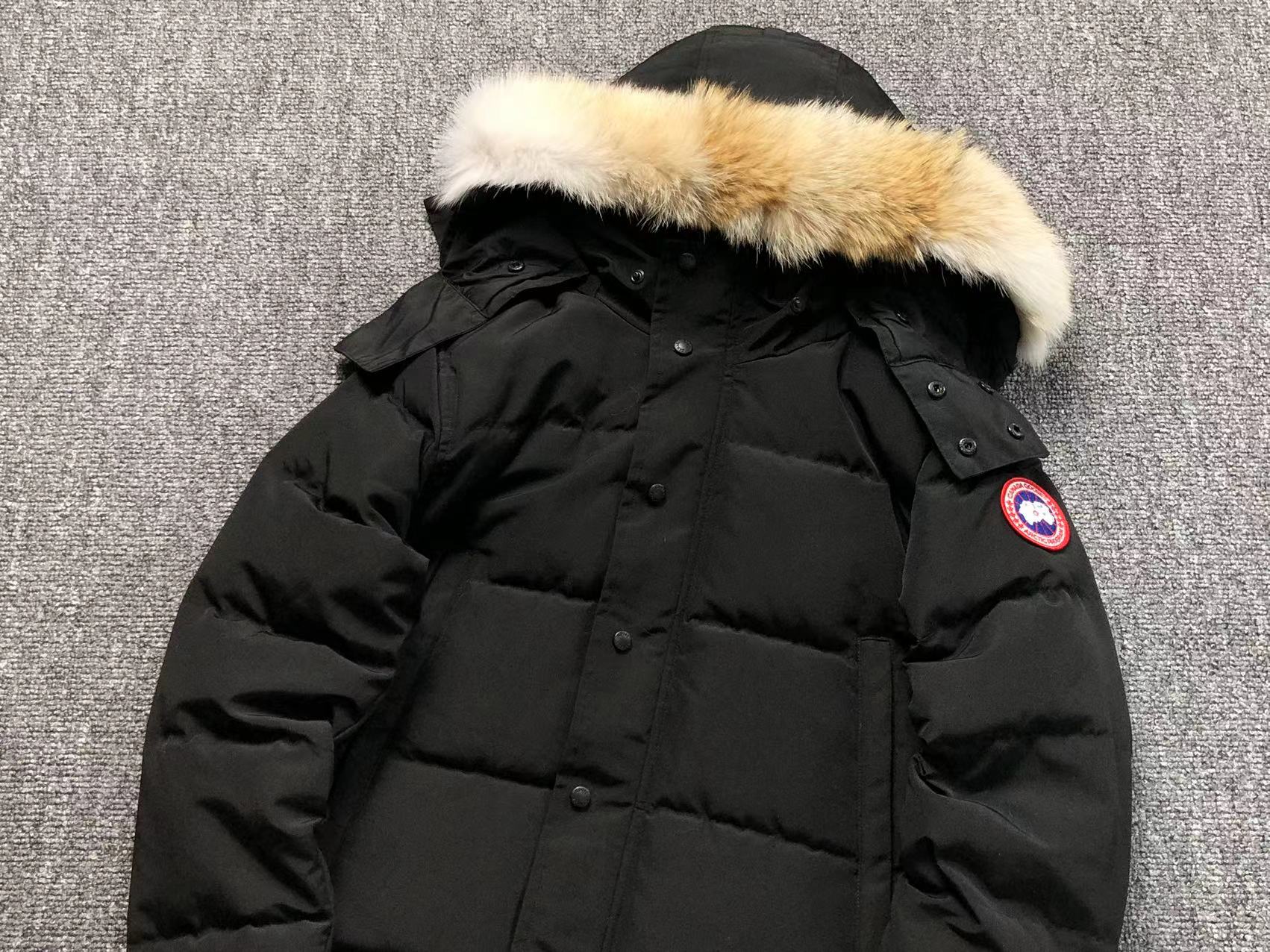 CG WYNDHAM PARKA DOWN JACKET- BLACK
