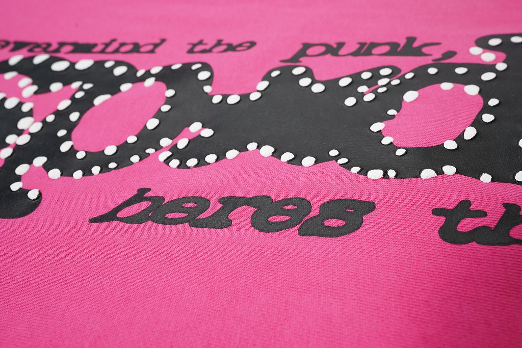SP5DER JOGGERS - FULL PINK