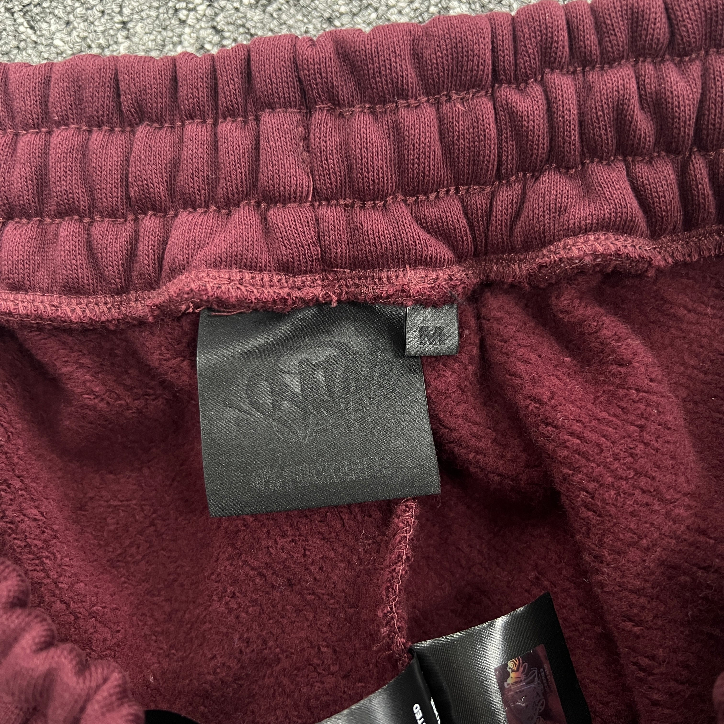 SYNA VARSITY CREW SHORT- MAROON