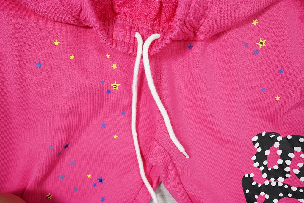SP5DER JOGGERS - FULL PINK