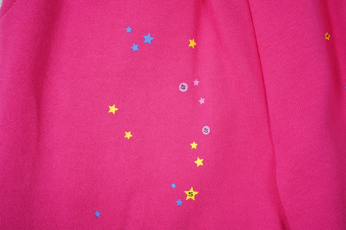 FULL SP5DER PINK TRACKSUIT