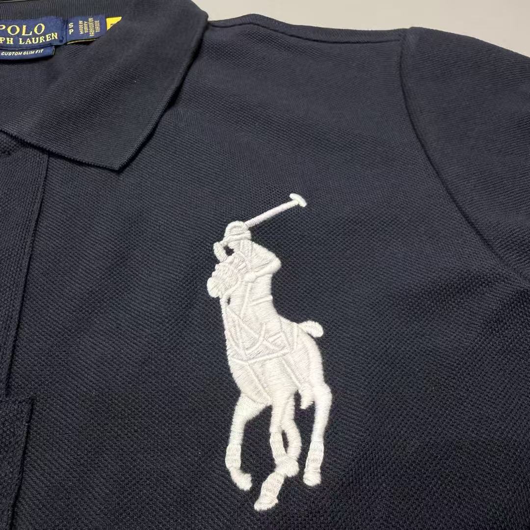 NAVY POLO LA TEE