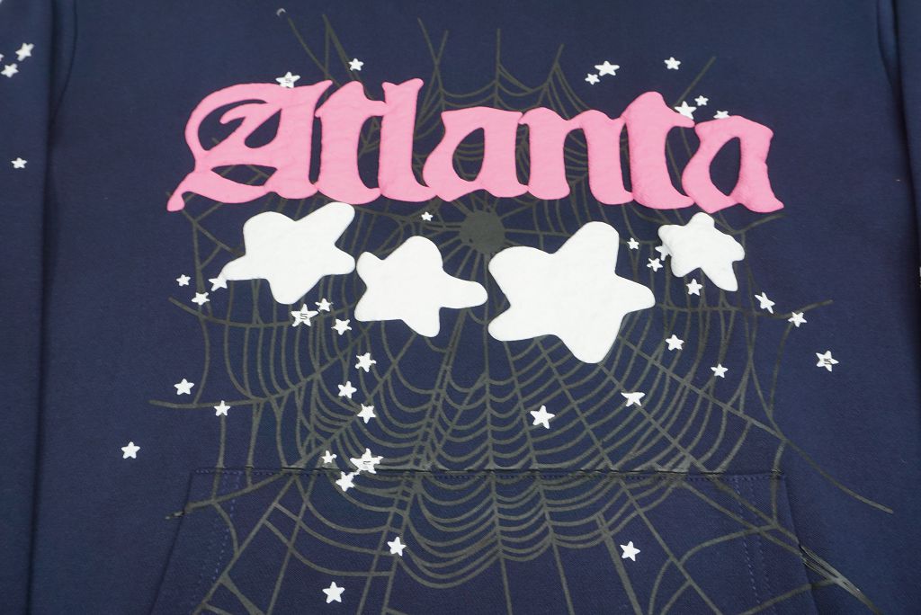 FULL SP5DER DARK BLUE TRACKSUIT