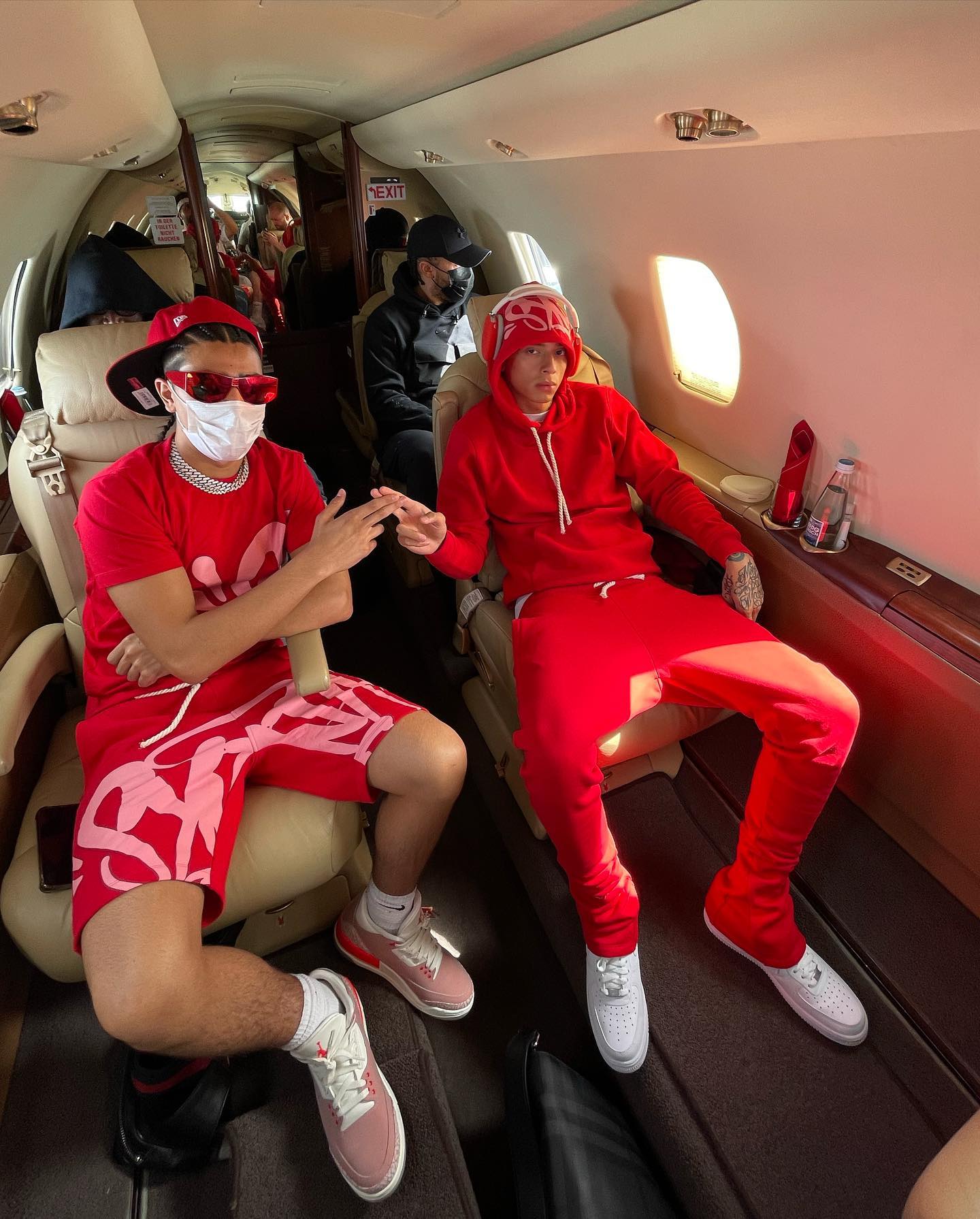 FULL RED SYNA WORLD 'Syna Logo' Tracksuit
