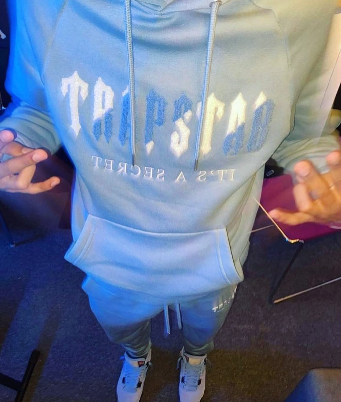 CITADEL/WHITE Chenille Decoded Tracksuit