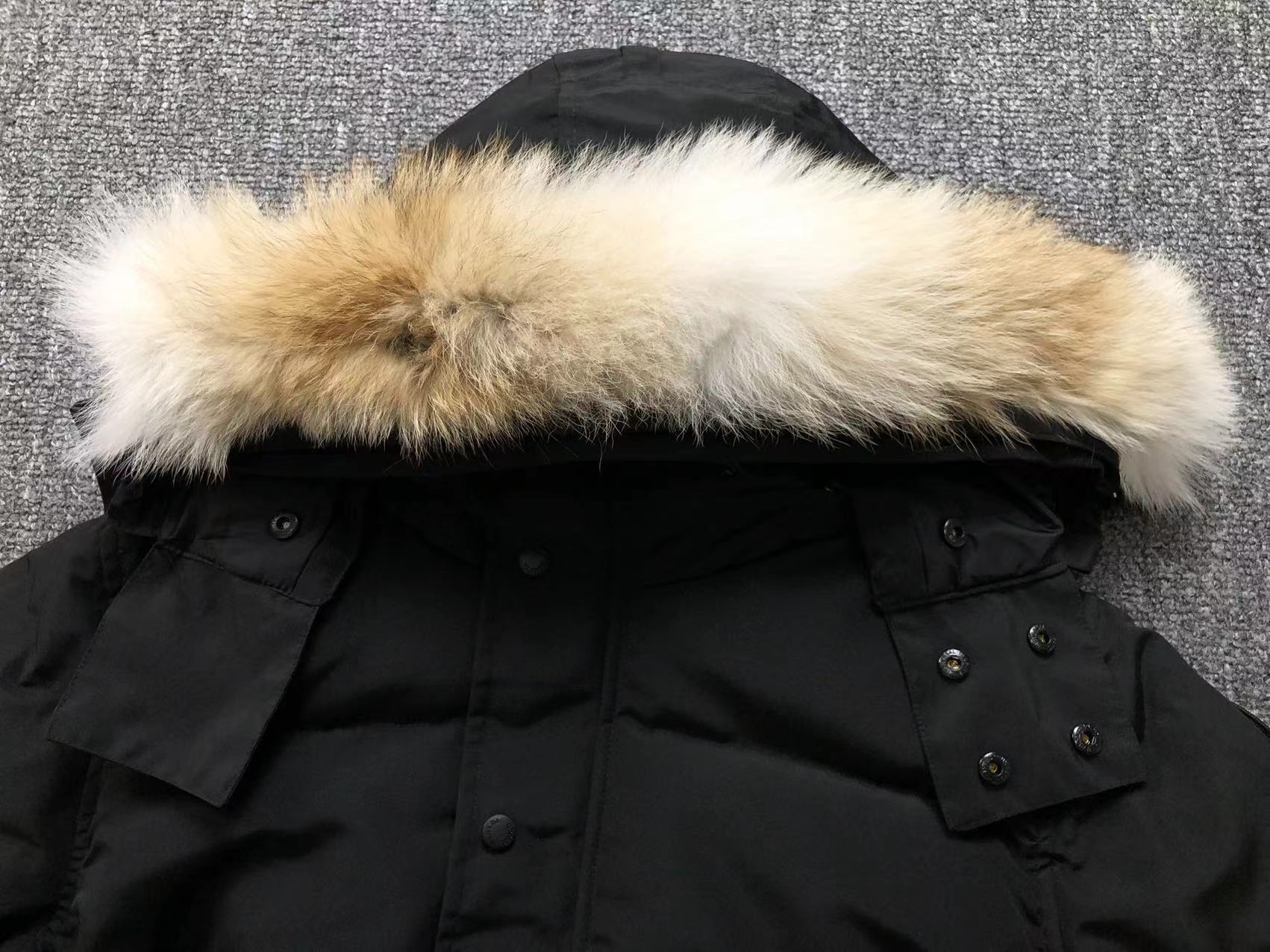 CG WYNDHAM PARKA DOWN JACKET- BLACK BADGE BLACK