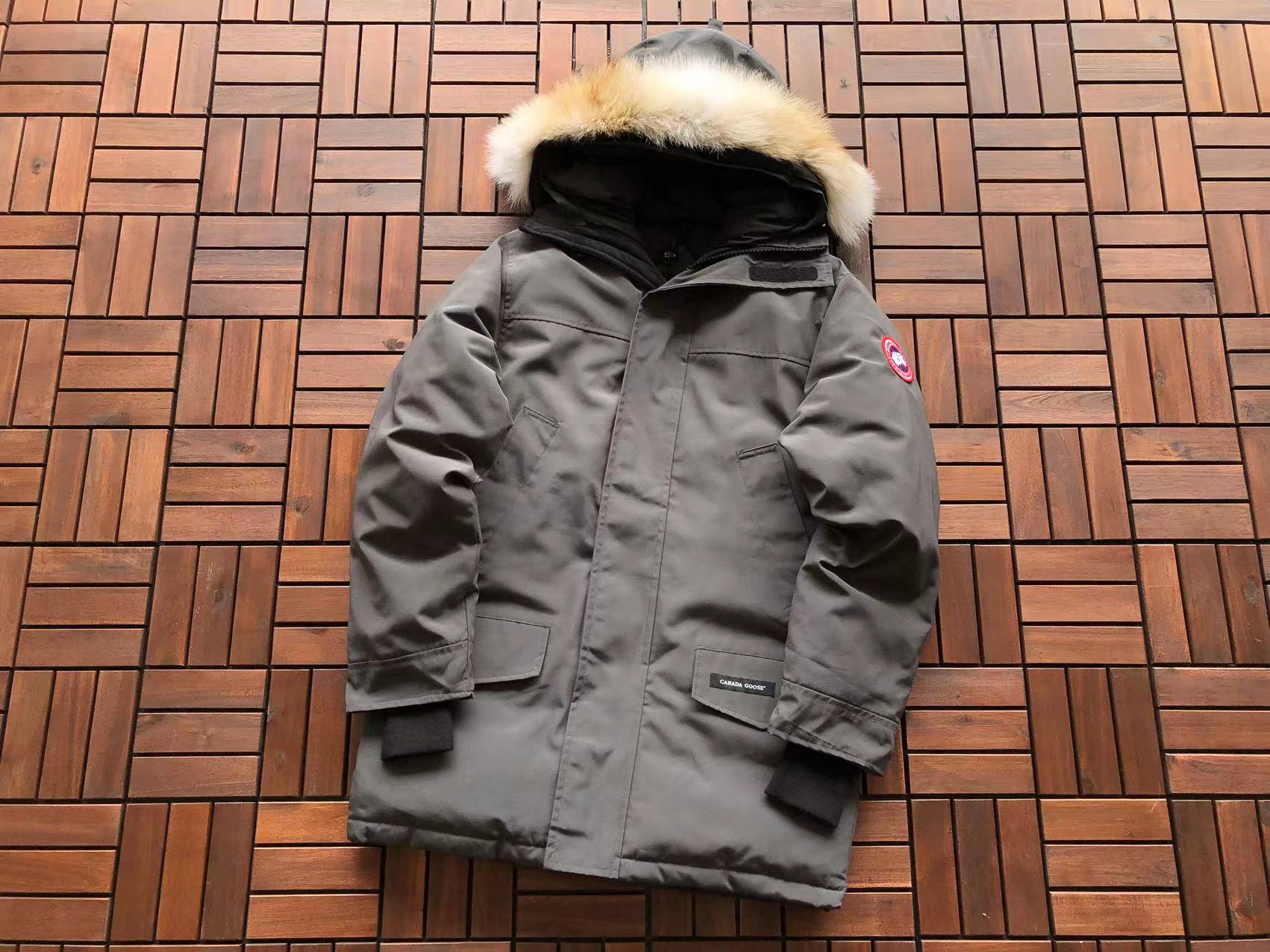 CANADA GOOZE PARKA - GRAPHITE