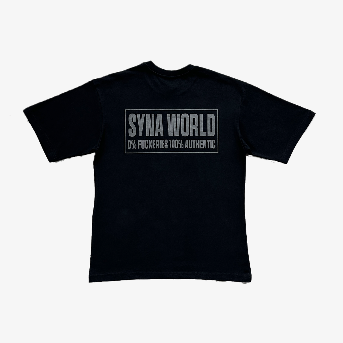 0% FUC*ERS BLACK SYNA TEE