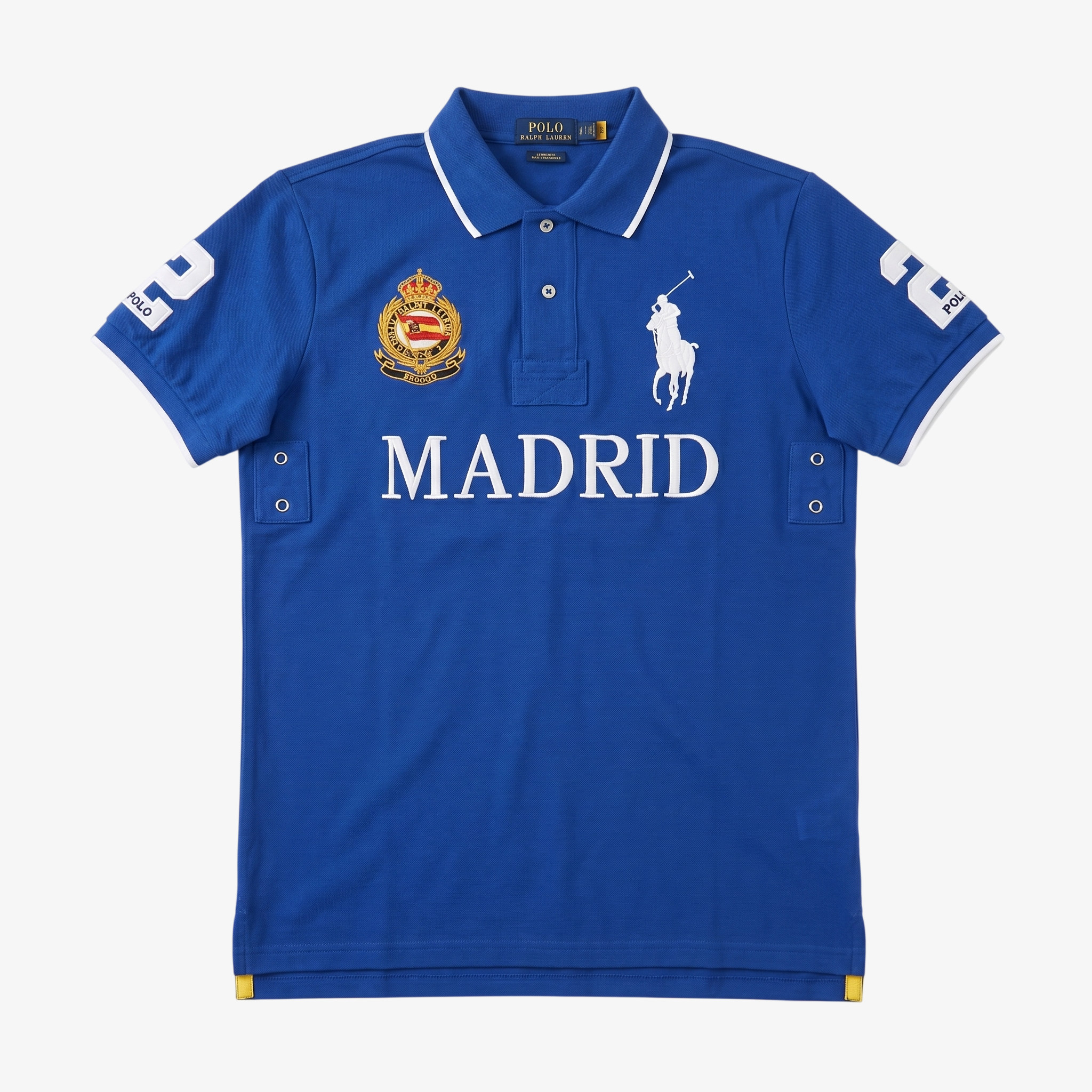 ROYAL BLUE POLO MADRID TEE