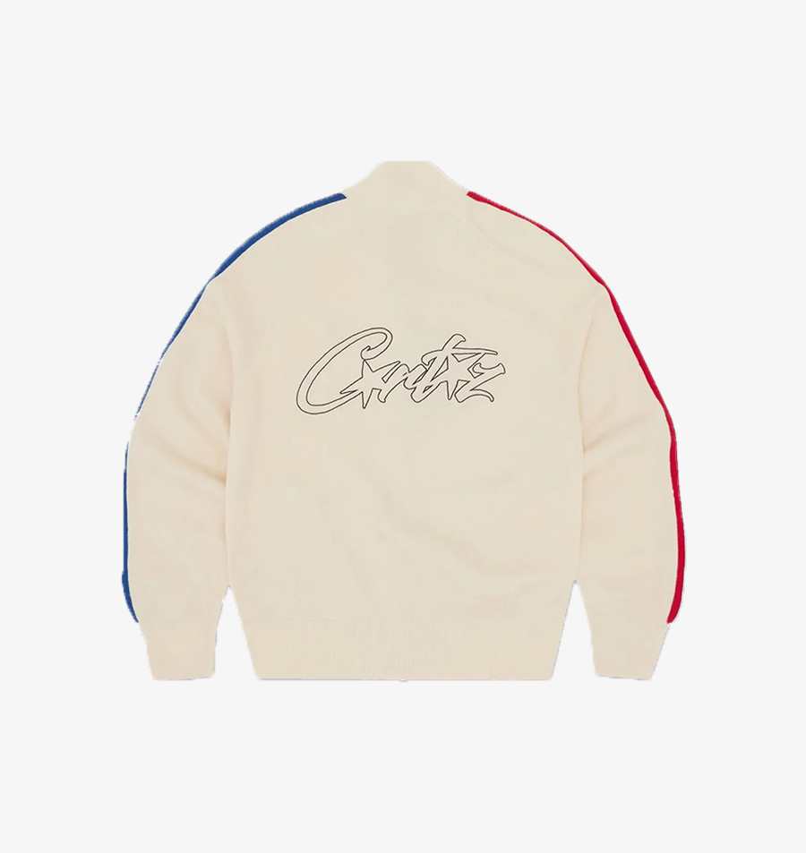 RTW Knit Zip Up Fleece - CREAM