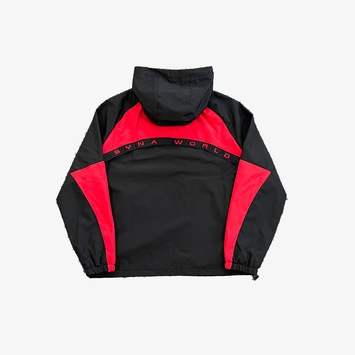 SYNA VORTEX TRACK TOP- BLACK & RED