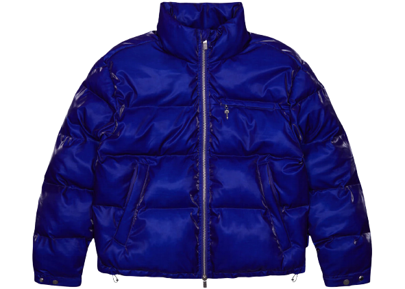 Shiny Blue T Detachable Puffer (NEW SEASON)