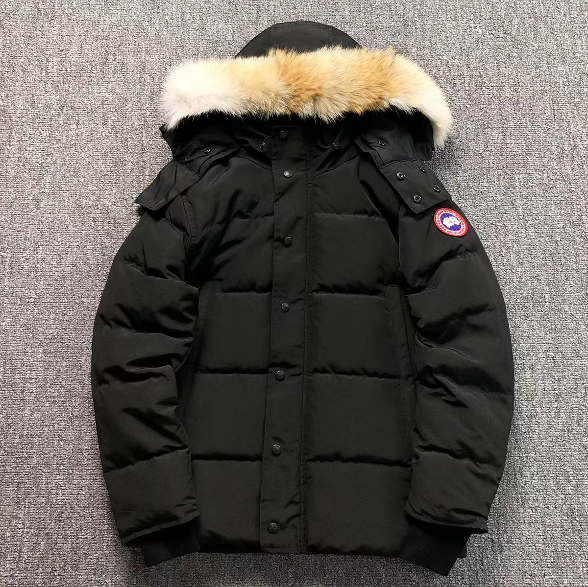 CG WYNDHAM PARKA DOWN JACKET- BLACK