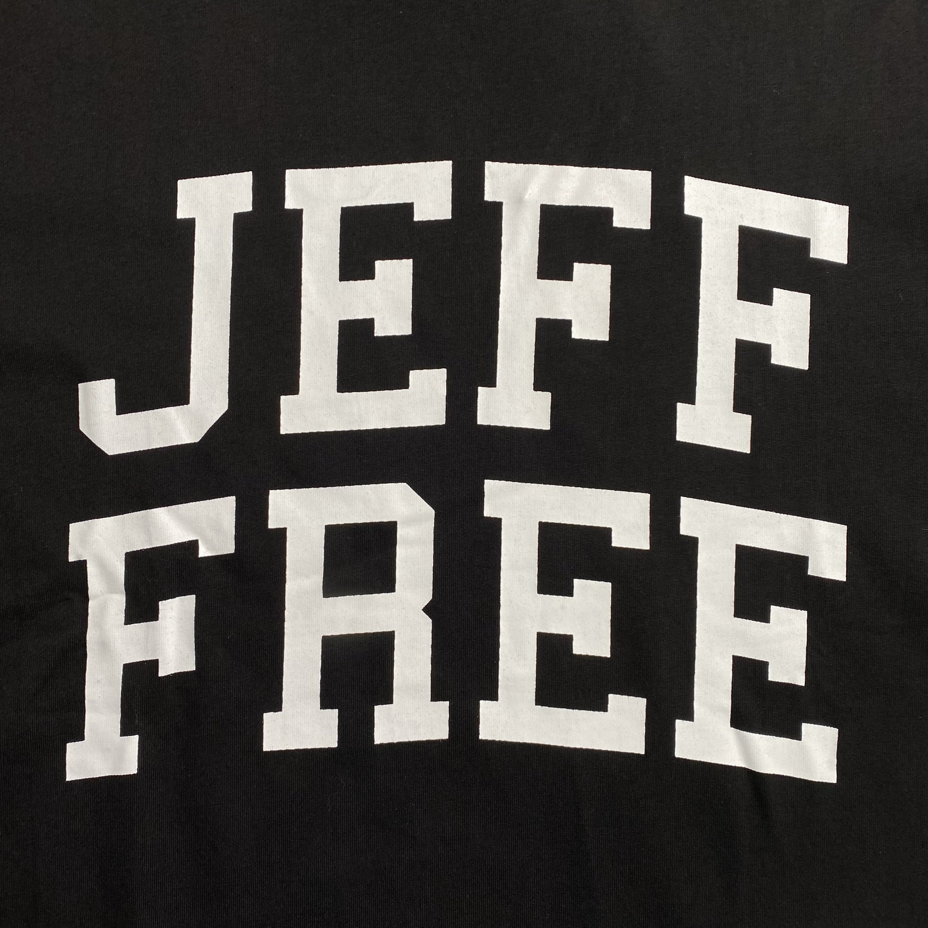 FREE JEFF SP5DER - BLACK WHITE