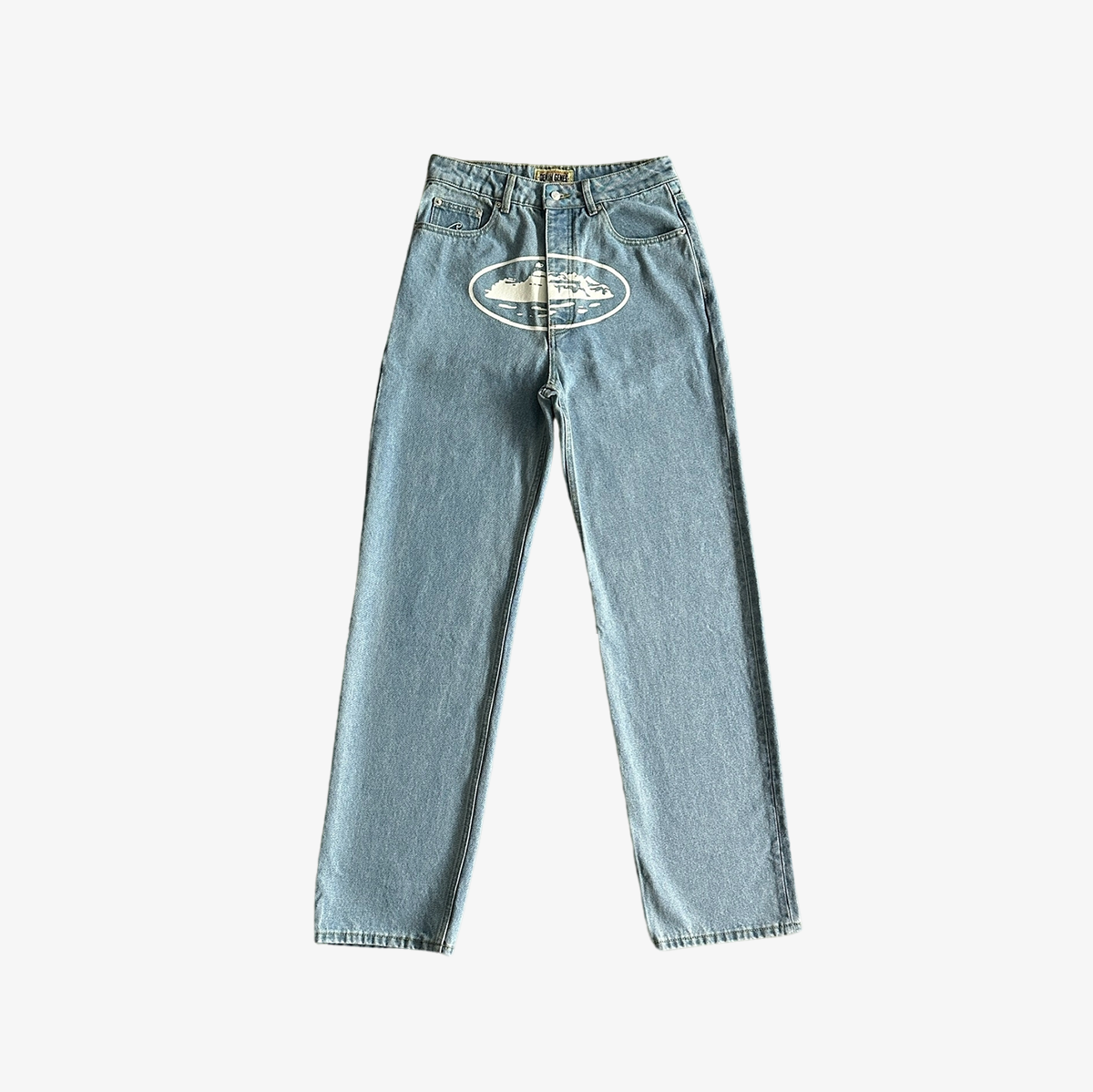 ALCATRAZ LOGO BLUE JEANS CRTZ