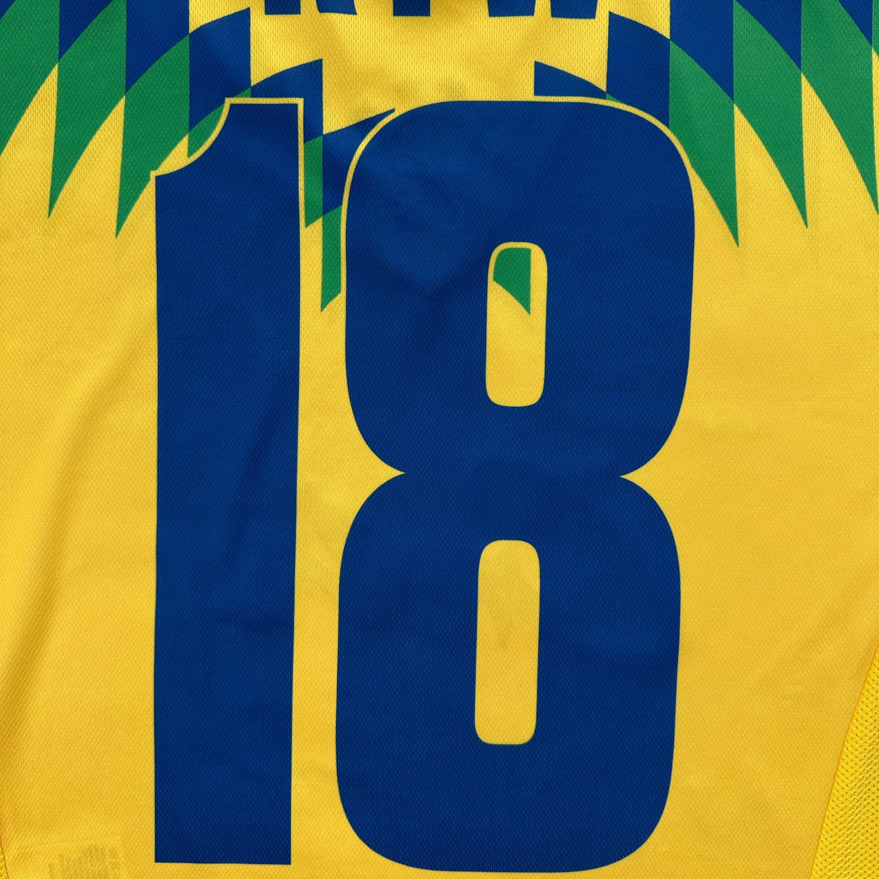 RTW Football BRAZIL CRTZ JERSEY- YELLOW
