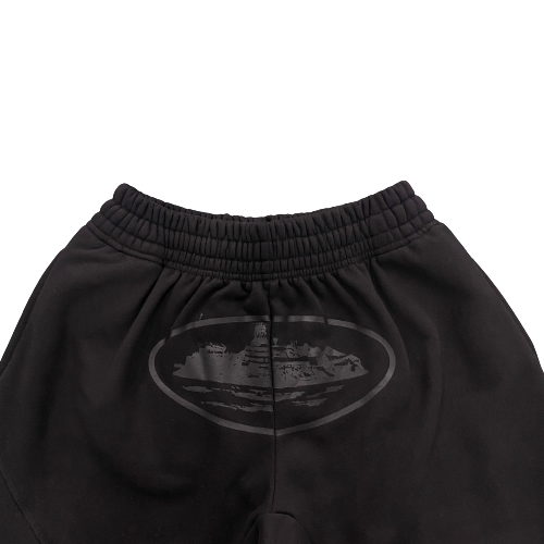 Blackout Alcatraz Logo shorts