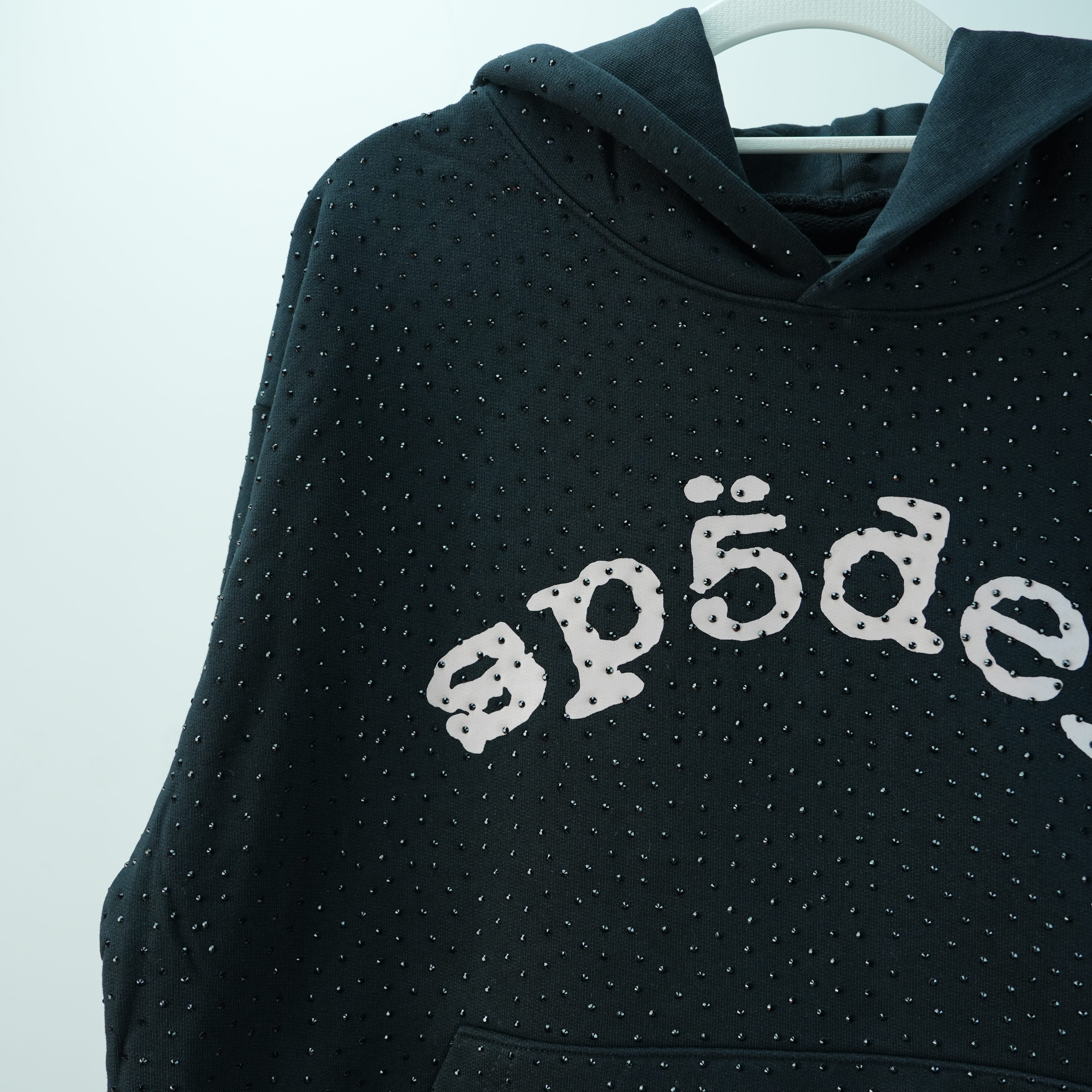 SP5DER VVS RHINESTONE HOODIE