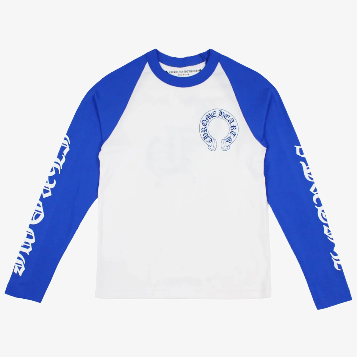 C H long sleeves blue & white