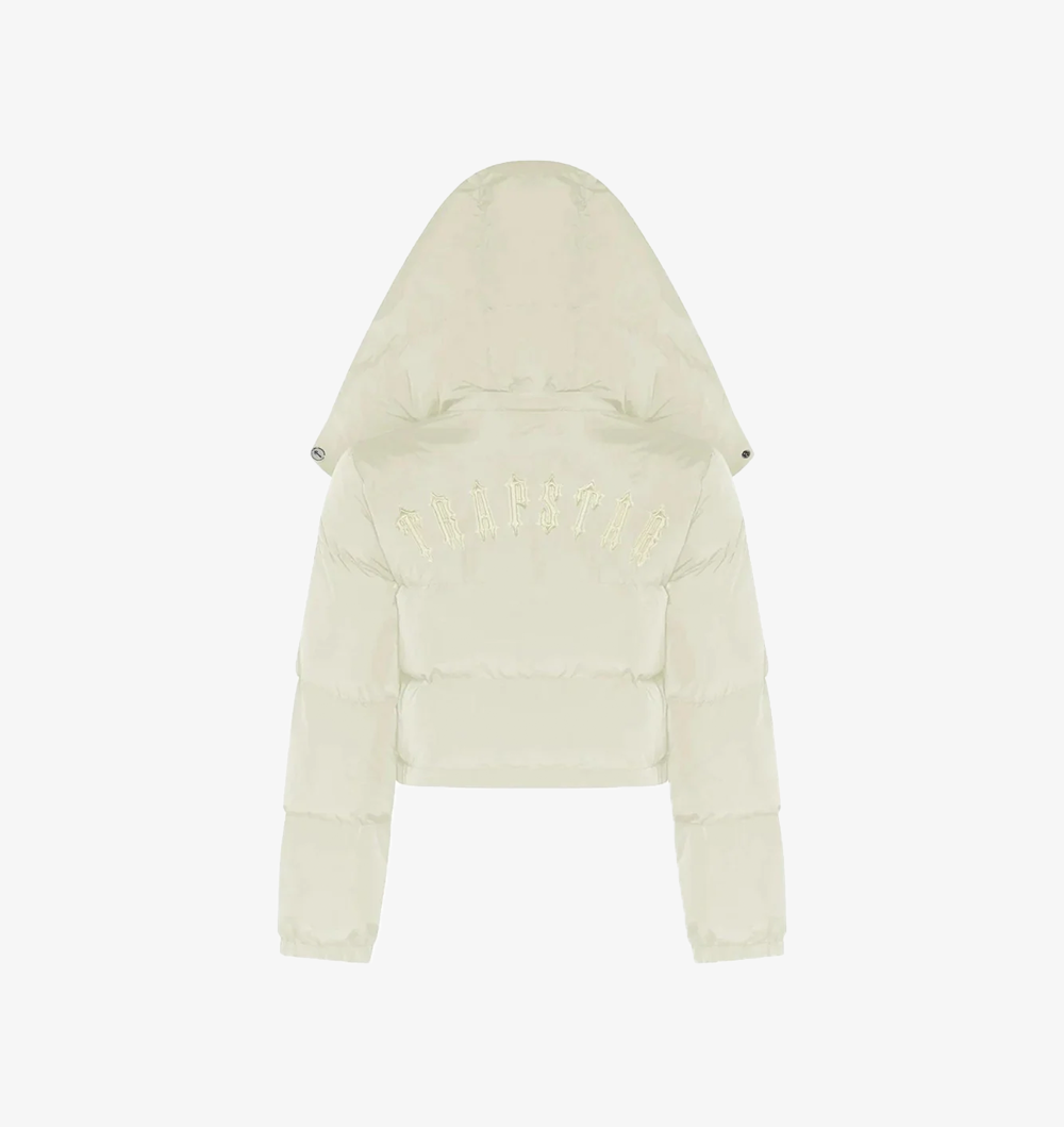 Women's Cream T Detachable Puffer
