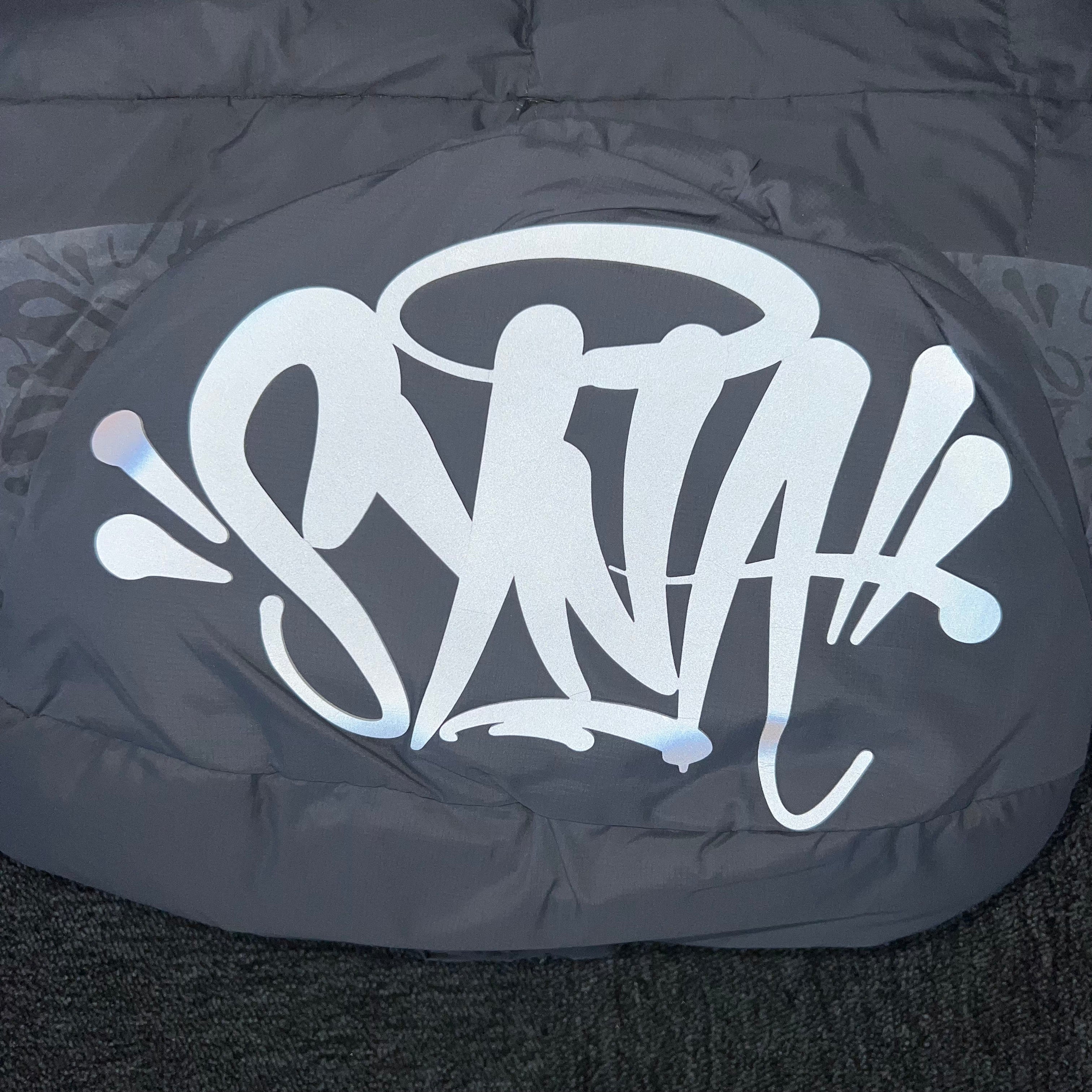 Syna Down Puffer Jacket - Silver/Grey