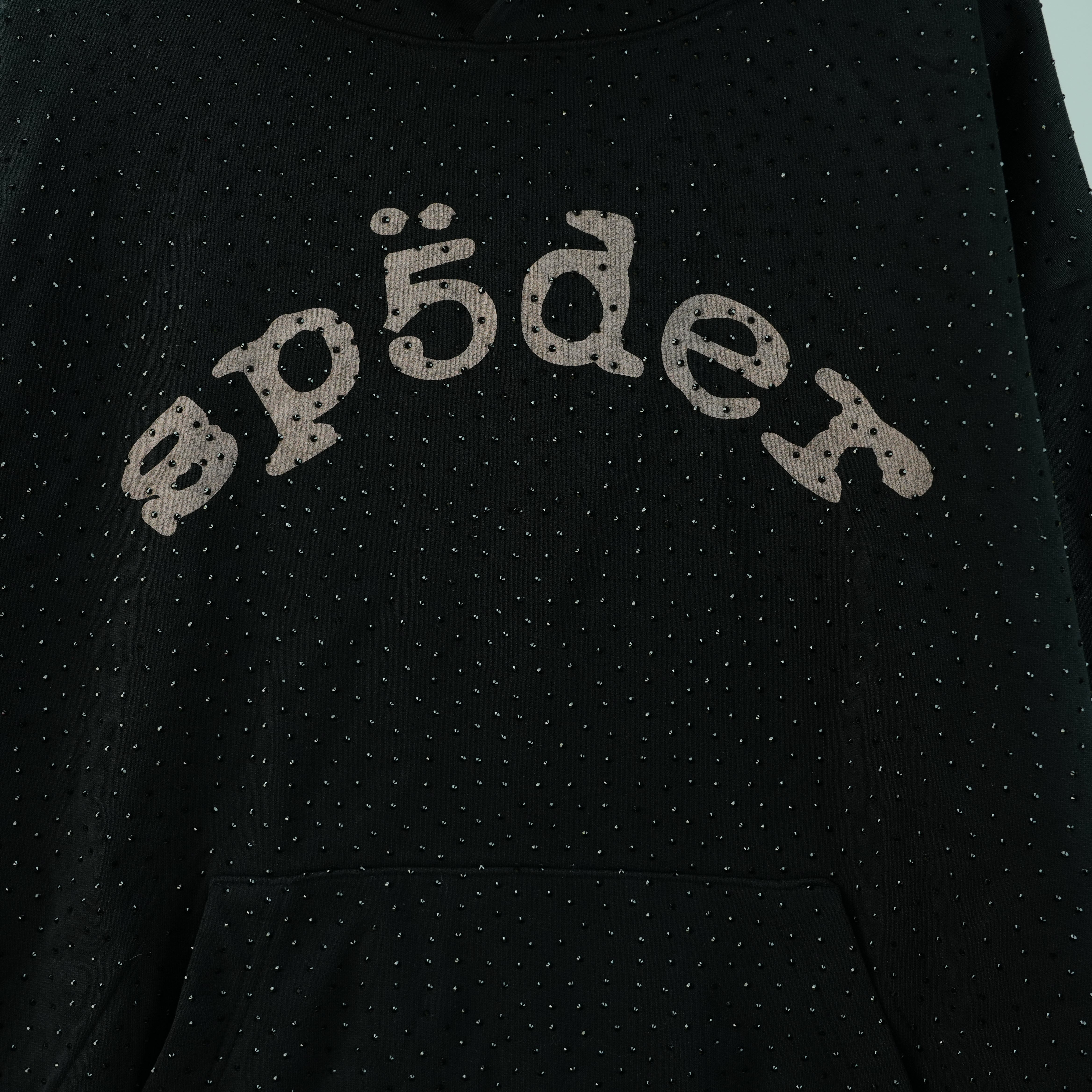 SP5DER VVS RHINESTONE HOODIE