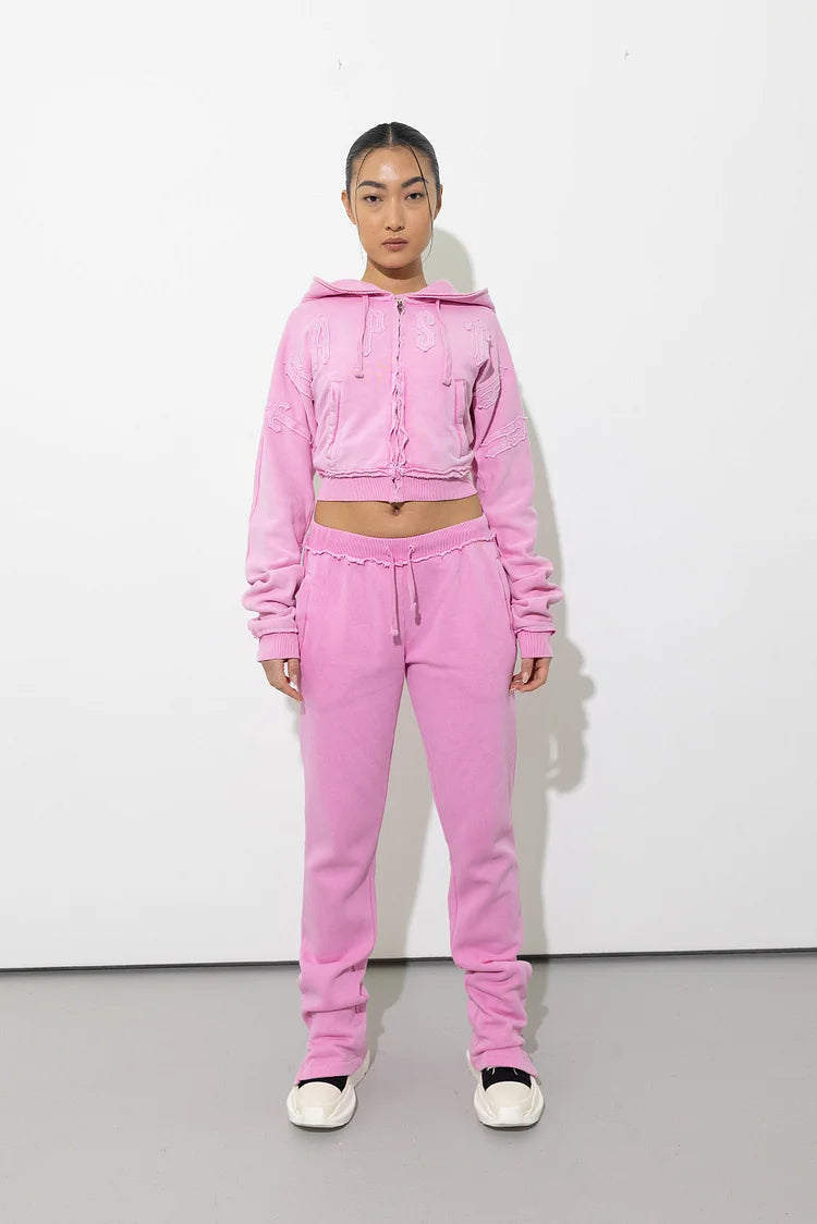 Women's Irongate Tracksuit - WASHED PINK