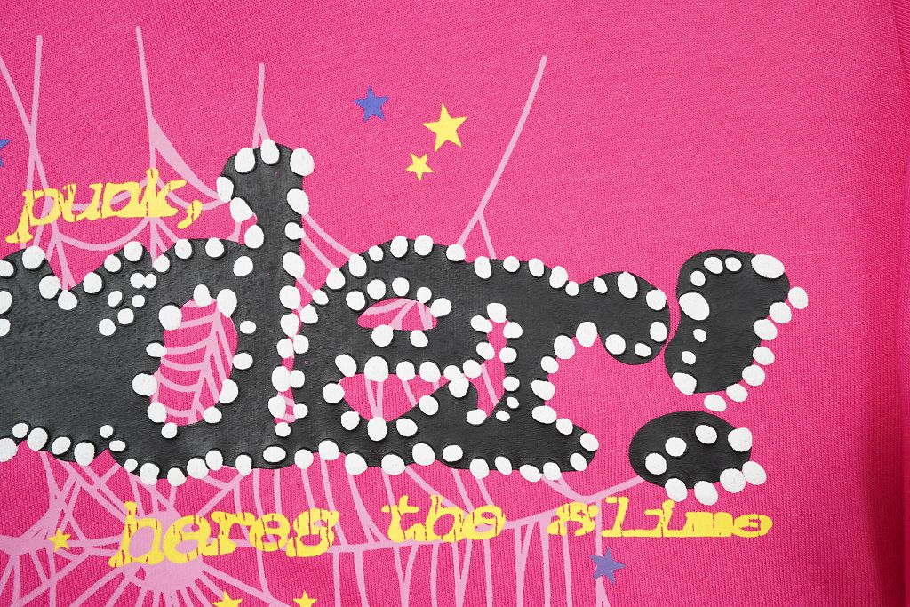 HOODIE SP5DER - PINK