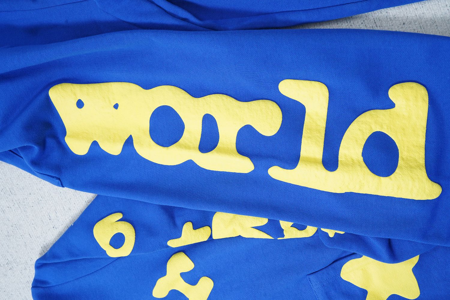 BLUE YELLOW SP5DER TRACKSUIT