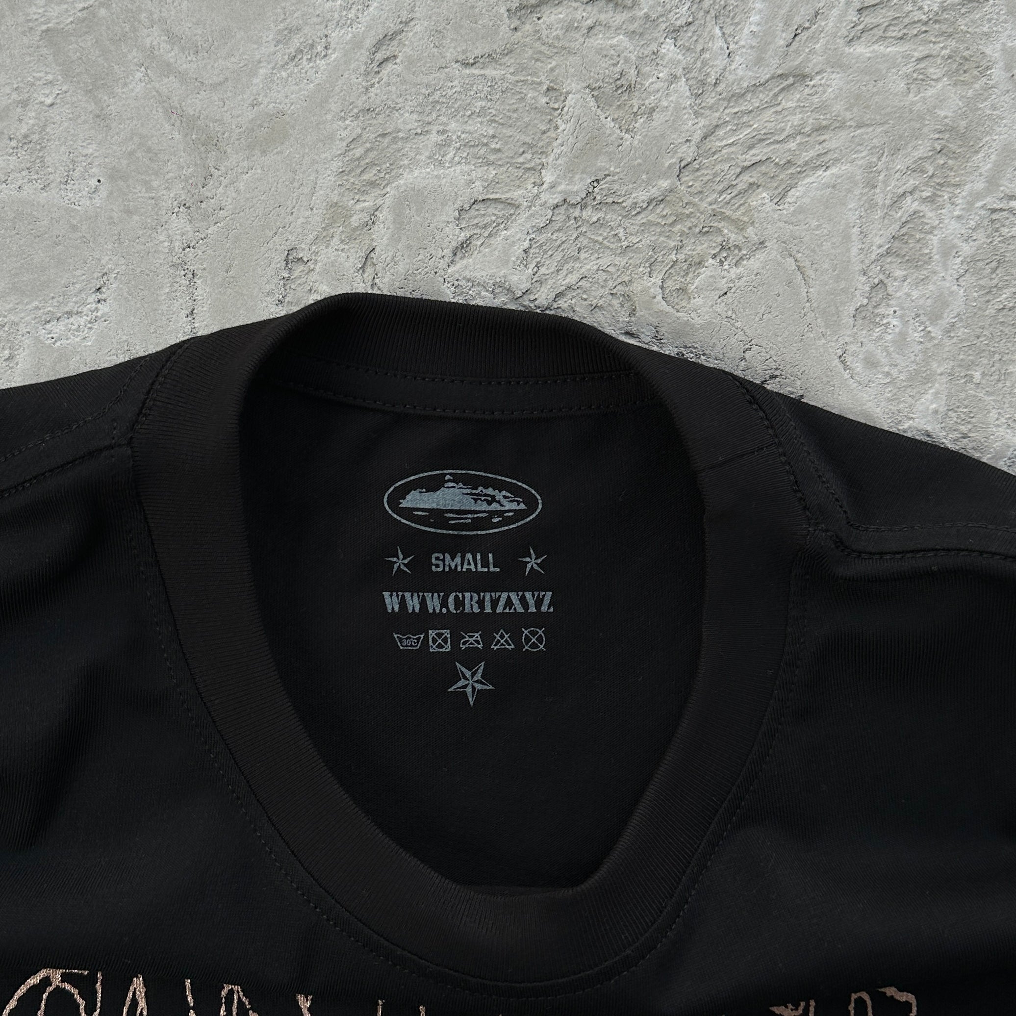 CRG X CRTZ T SHIRT - BLACK