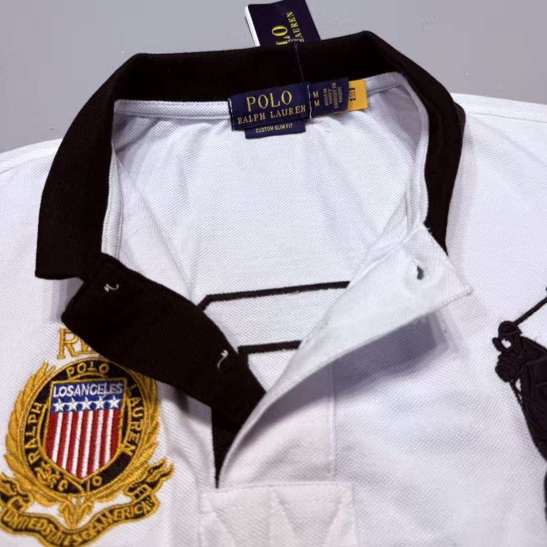 WHITE POLO LA TEE