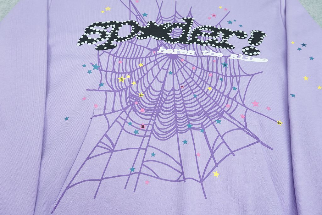 FULL SP5DER PURPLE TRACKSUIT