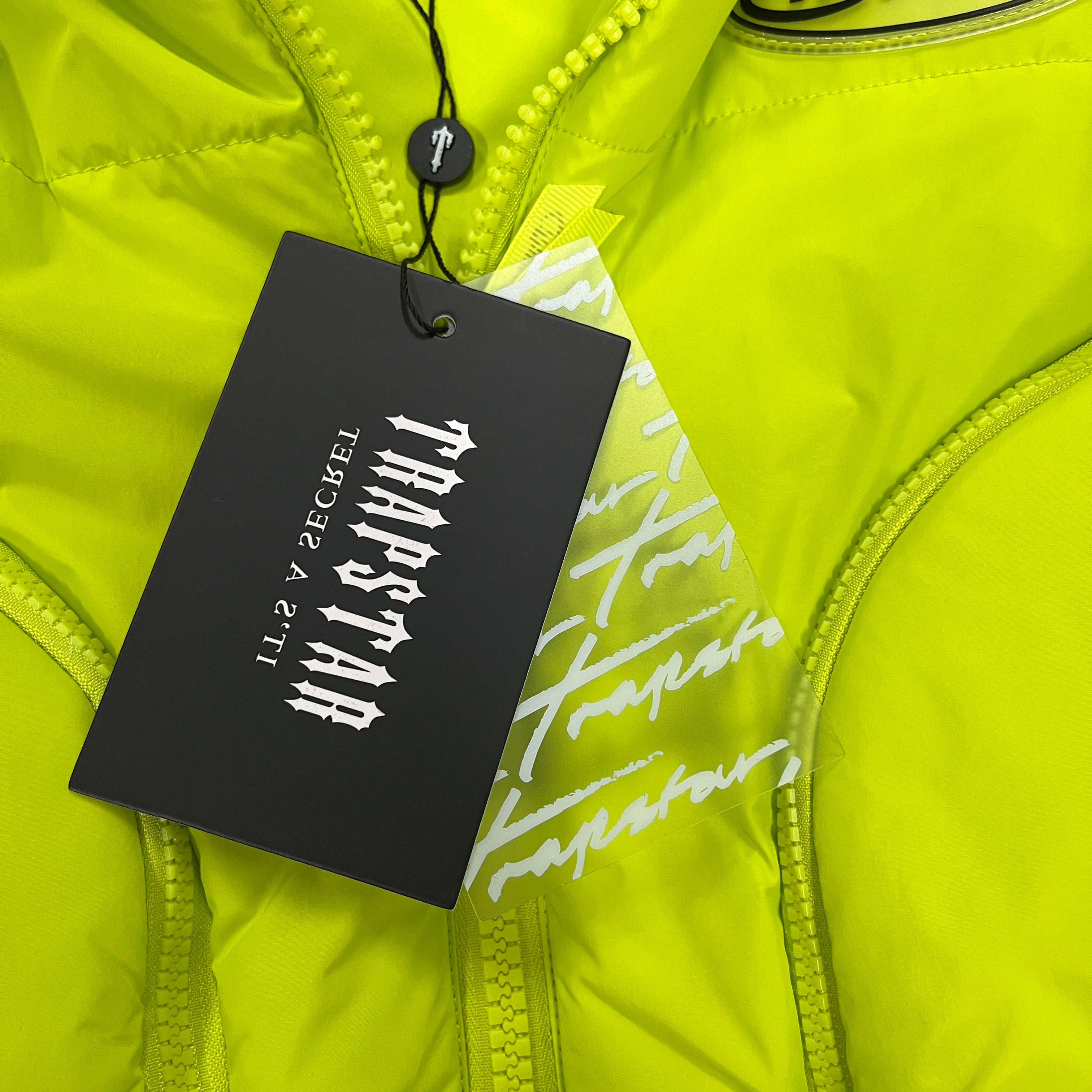 Lime/Black HyperDrive T Badge Gilet