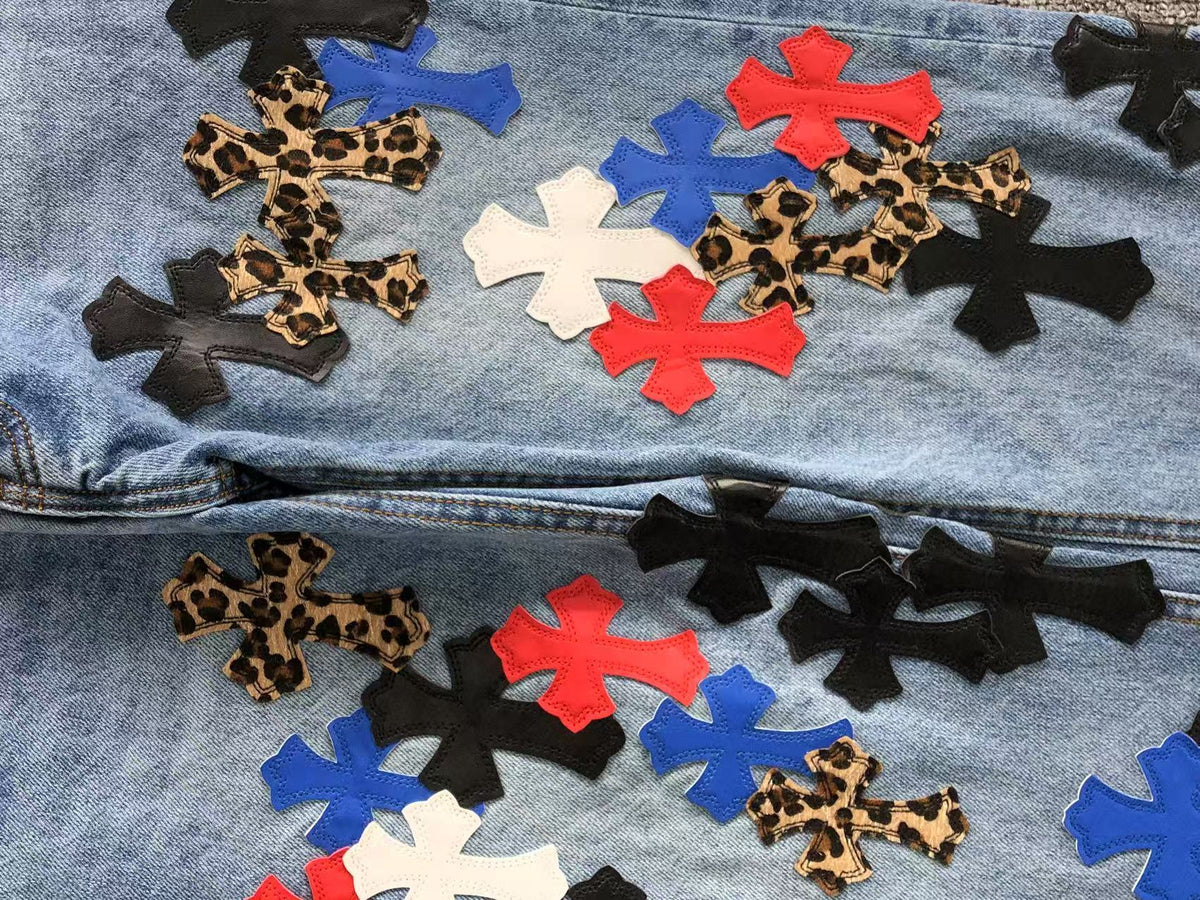 CHROME BLUE JEANS MULTI COLOR CROSS