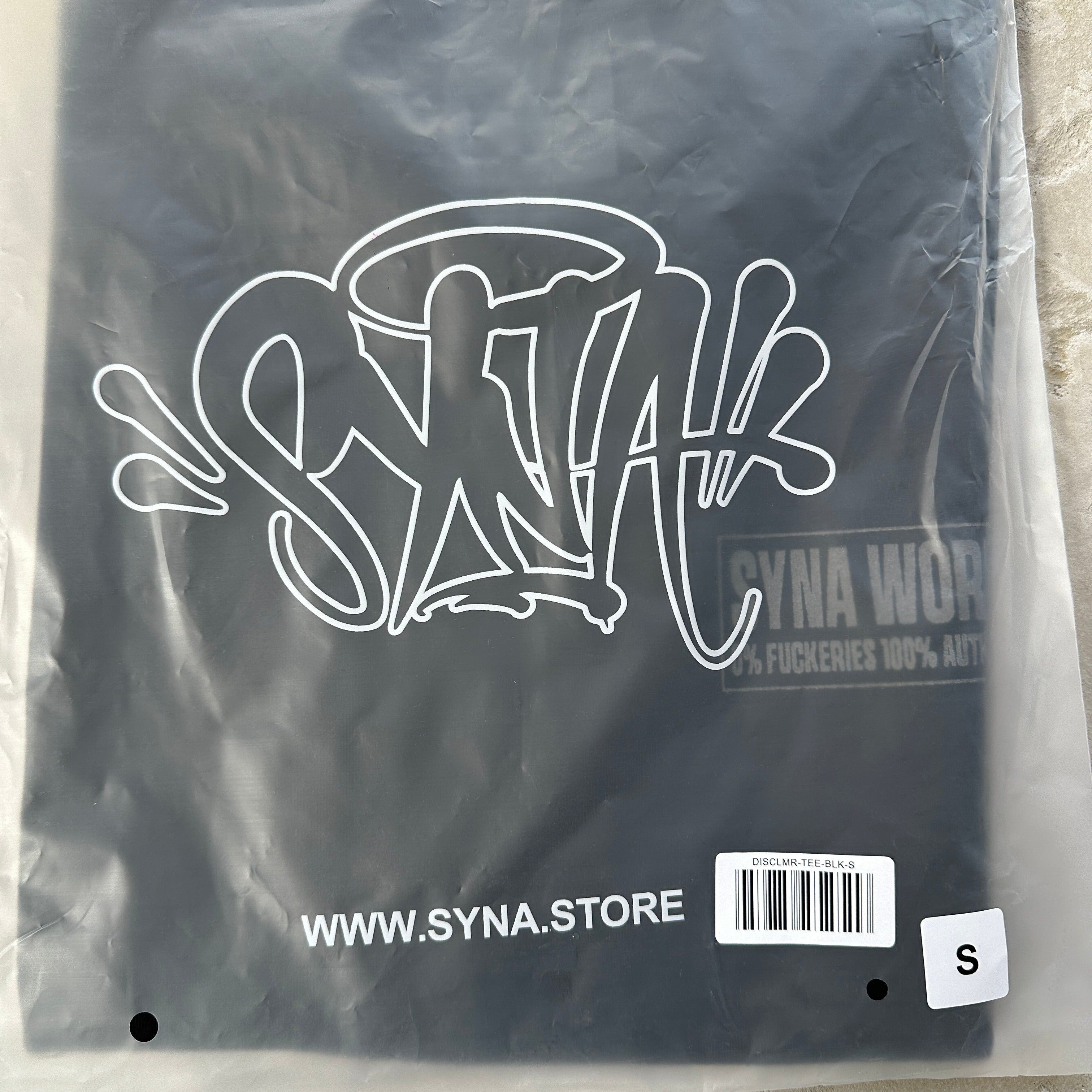 0% FUC*ERS BLACK SYNA TEE